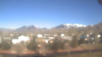 Weather camera view of Blue Peak HS.