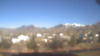 Weather camera view of Blue Peak HS.