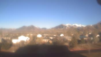 Weather camera view of Blue Peak HS.