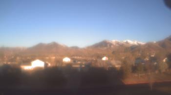 Weather camera view of Blue Peak HS.