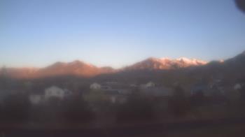 Weather camera view of Blue Peak HS.