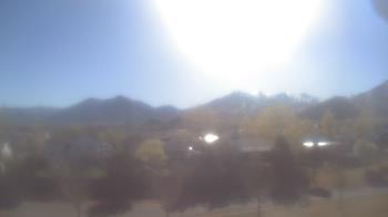 Weather camera view of Blue Peak HS.