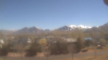 Weather camera view of Blue Peak HS.