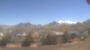 Weather camera view of Blue Peak HS.
