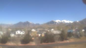 Weather camera view of Blue Peak HS.