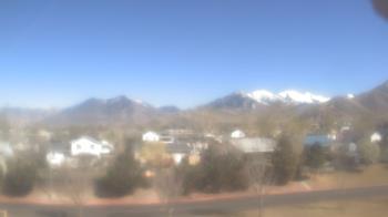 Weather camera view of Blue Peak HS.