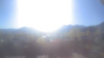 Weather camera view of Blue Peak HS.