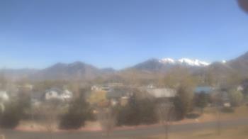 Weather camera view of Blue Peak HS.