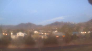 Weather camera view of Blue Peak HS.