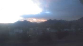 Weather camera view of Blue Peak HS.