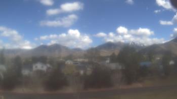 Weather camera view of Blue Peak HS.