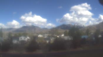 Weather camera view of Blue Peak HS.