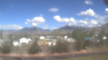 Weather camera view of Blue Peak HS.