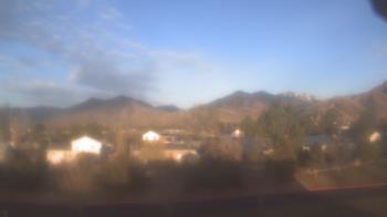 Weather camera view of Blue Peak HS.