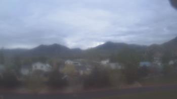 Weather camera view of Blue Peak HS.