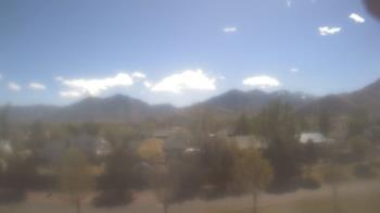 Weather camera view of Blue Peak HS.