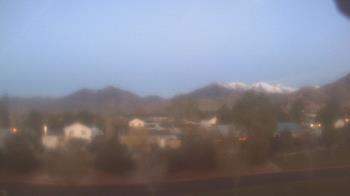 Weather camera view of Blue Peak HS.