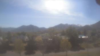Weather camera view of Blue Peak HS.