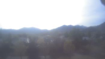 Weather camera view of Blue Peak HS.