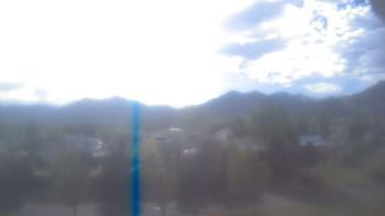 Weather camera view of Blue Peak HS.