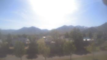 Weather camera view of Blue Peak HS.