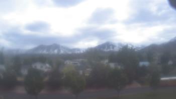 Weather camera view of Blue Peak HS.