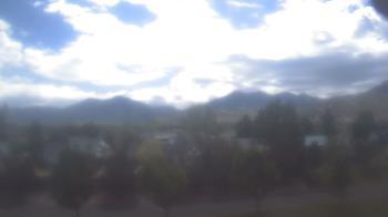 Weather camera view of Blue Peak HS.