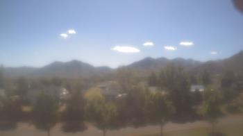 Weather camera view of Blue Peak HS.