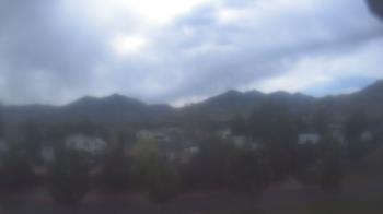 Weather camera view of Blue Peak HS.
