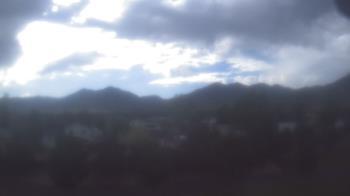 Weather camera view of Blue Peak HS.