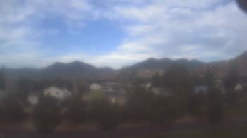 Weather camera view of Blue Peak HS.