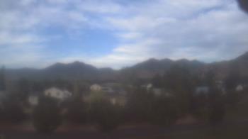 Weather camera view of Blue Peak HS.