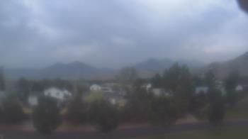 Weather camera view of Blue Peak HS.