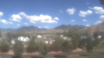 Weather camera view of Blue Peak HS.