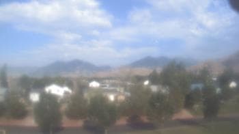 Weather camera view of Blue Peak HS.