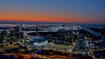 Weather camera view of One Tampa City Center.