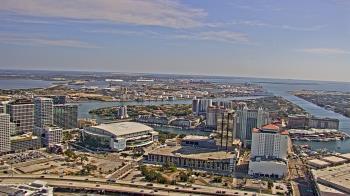Weather camera view of One Tampa City Center.