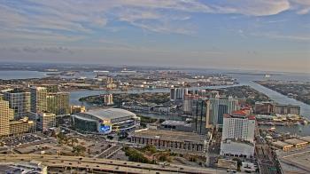 Weather camera view of One Tampa City Center.