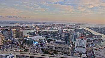 Weather camera view of One Tampa City Center.