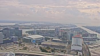 Weather camera view of One Tampa City Center.