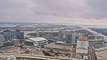 Weather camera view of One Tampa City Center.