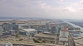 Weather camera view of One Tampa City Center.