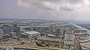 Weather camera view of One Tampa City Center.