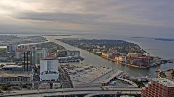 Weather camera view of One Tampa City Center.