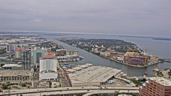 Weather camera view of One Tampa City Center.