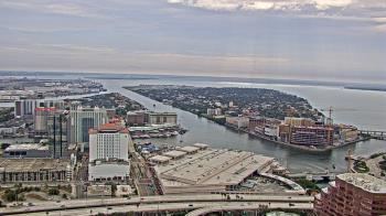 Weather camera view of One Tampa City Center.