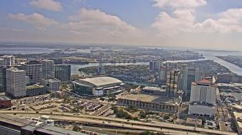Weather camera view of One Tampa City Center.