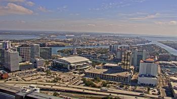 Weather camera view of One Tampa City Center.