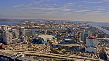 Weather camera view of One Tampa City Center.