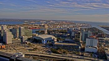 Weather camera view of One Tampa City Center.